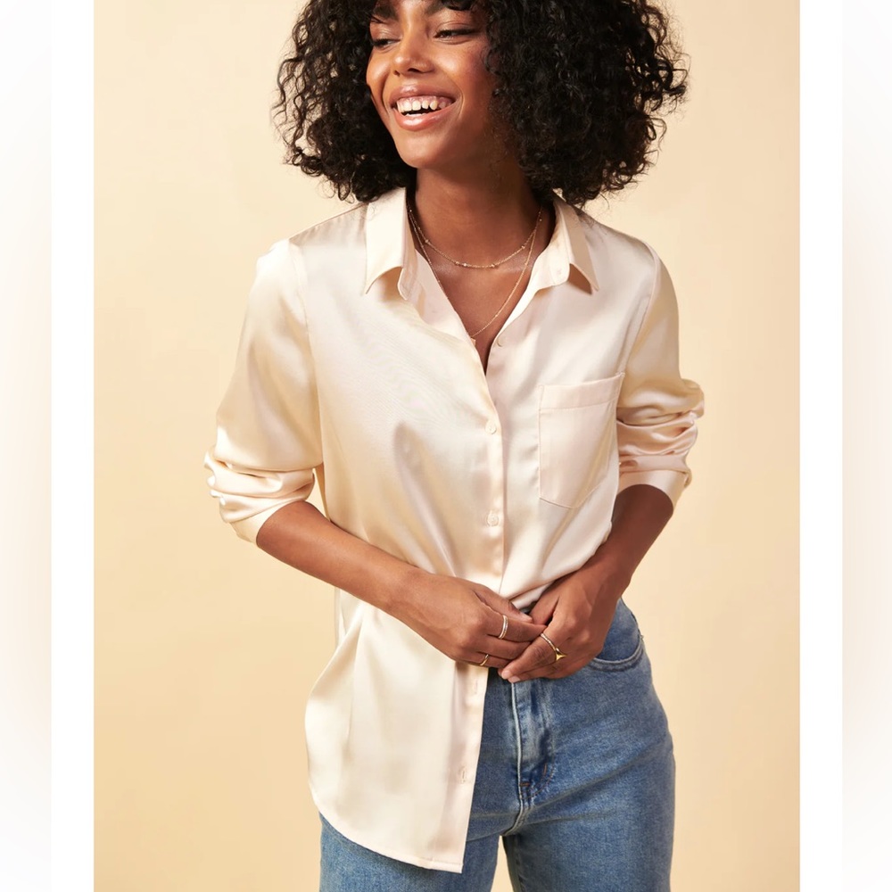 Skies Are Blue Blouse